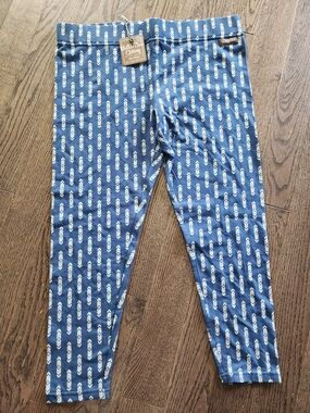 Matilda Jane Navy Blue Top with White Pattern NWT